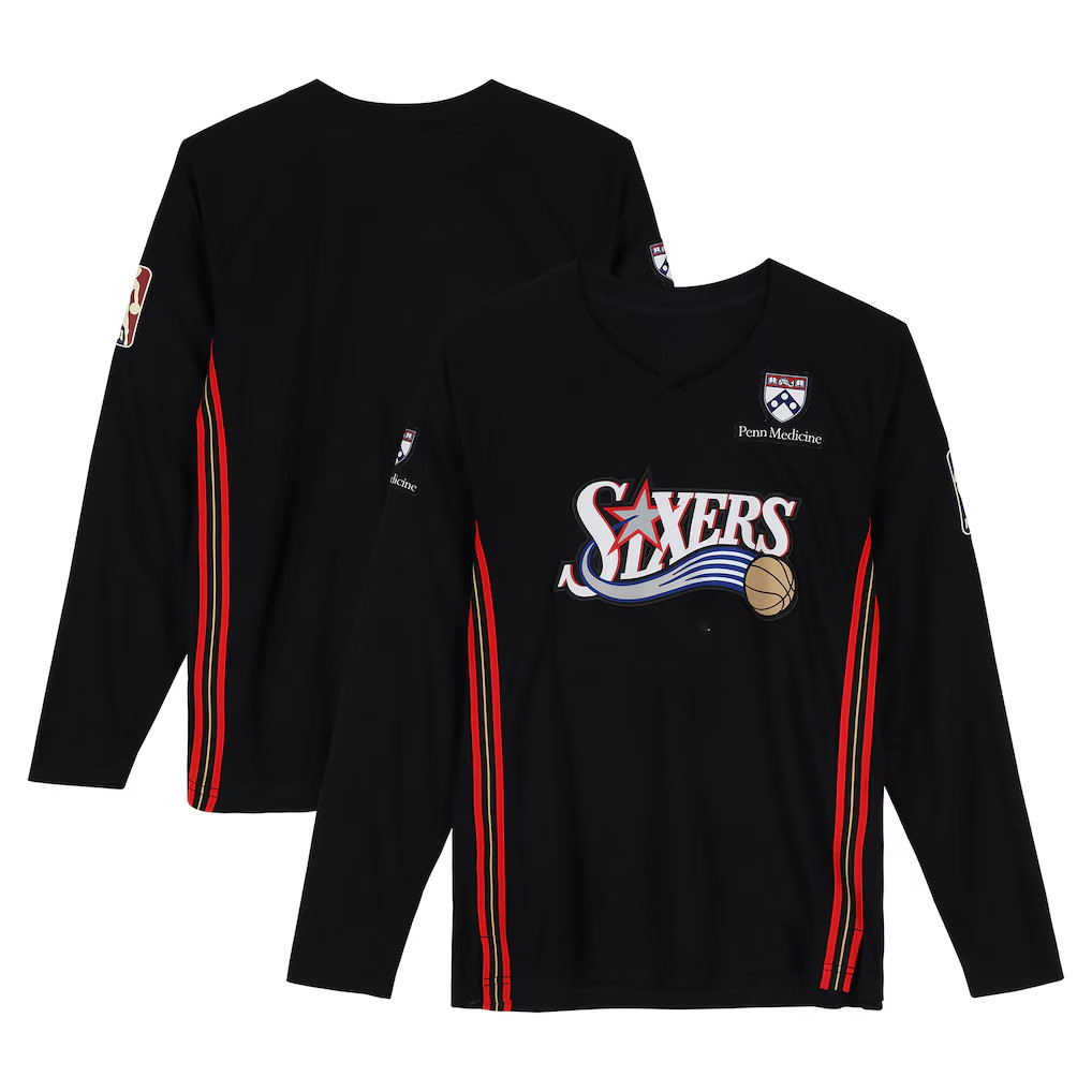Philadelphia 76ers Merch Joel Embiid Philadelphia 76ers Long Sleeve Shirt Sixers Merch Fan Gifts