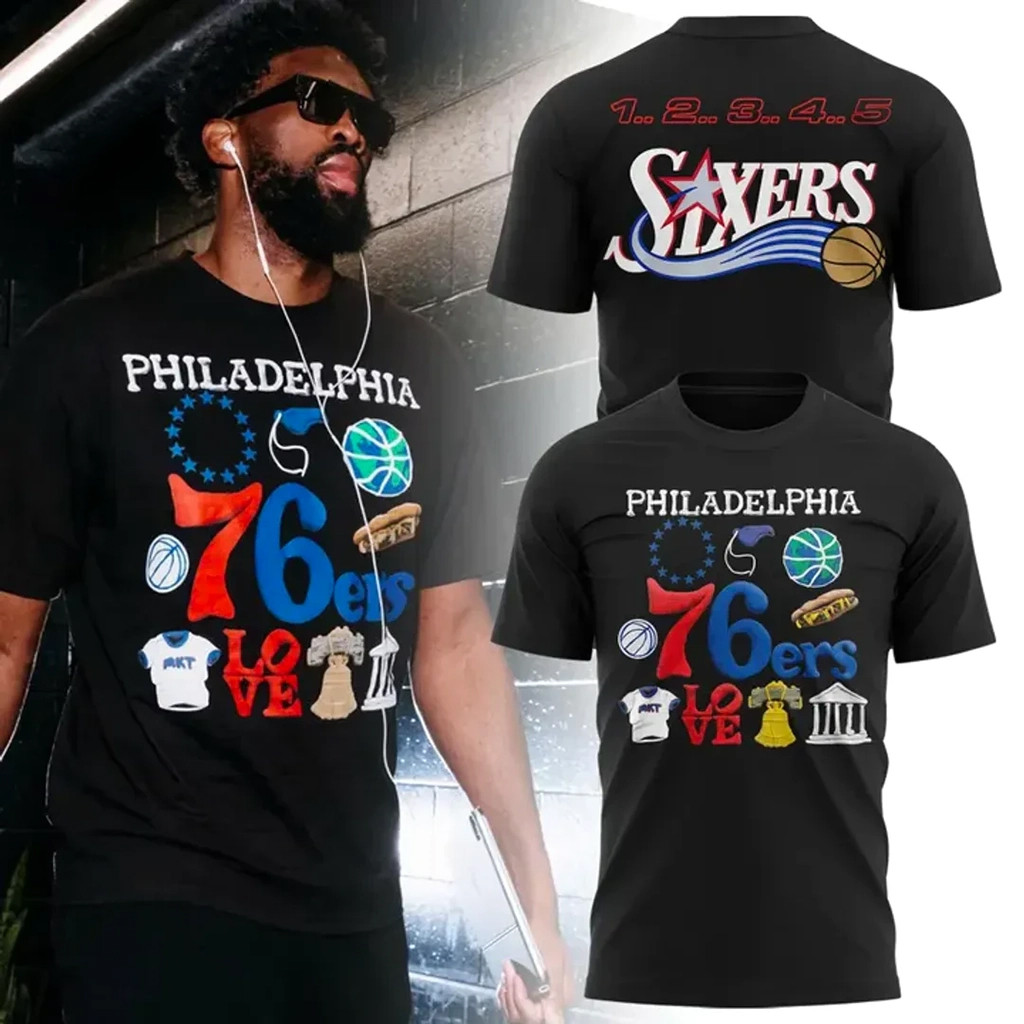 Philadelphia 76ers Merch Sixers Philly Basketball Playoffs Shirt Gift For Fans