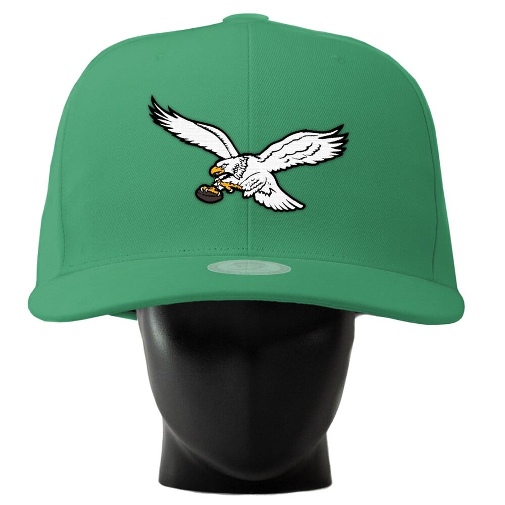 Philadelphia Eagles Merch - Unisex Noggin Boss Kelly Oversized Hat, Green - Christmas Gifts For Football Fans