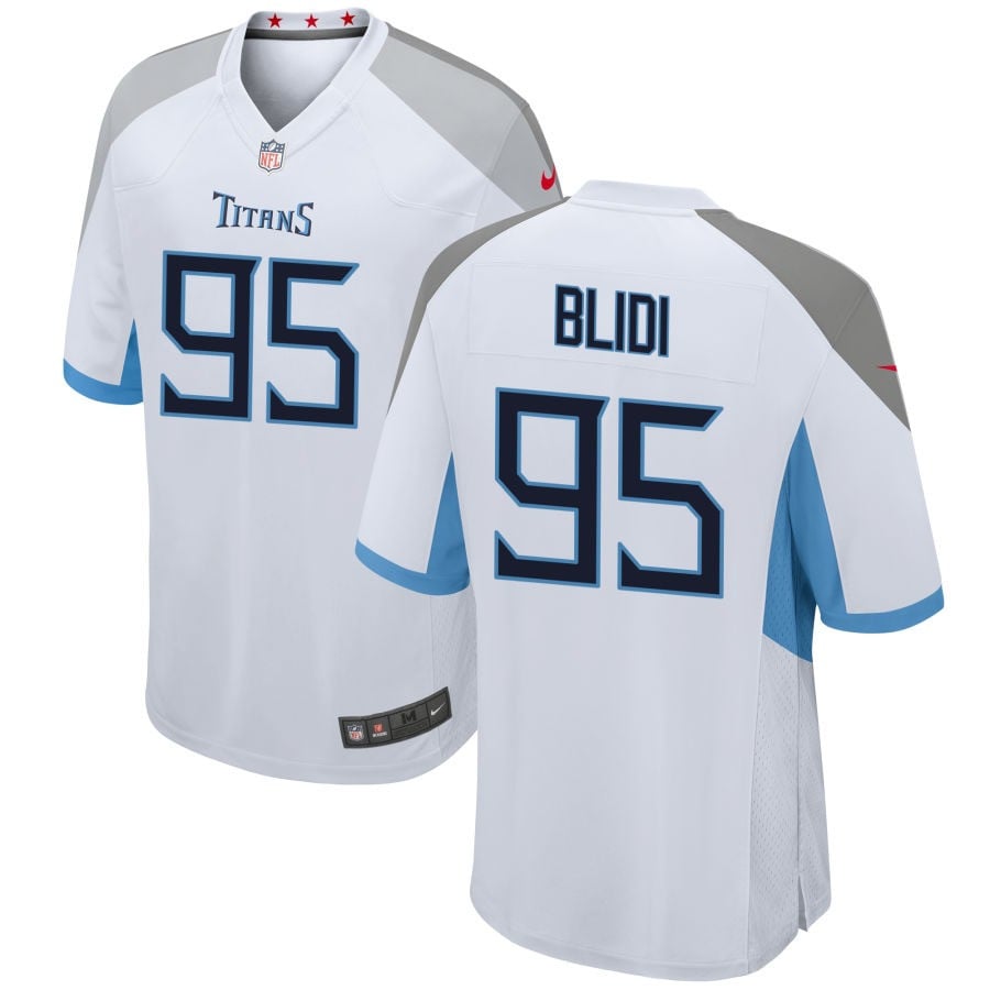 Philip Blidi Tennessee Titans 2025 Game Jersey - White