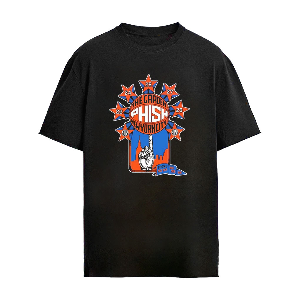 Phish Band The Garden New York City Knicks In FIve 2026 Unisex T- Shirt