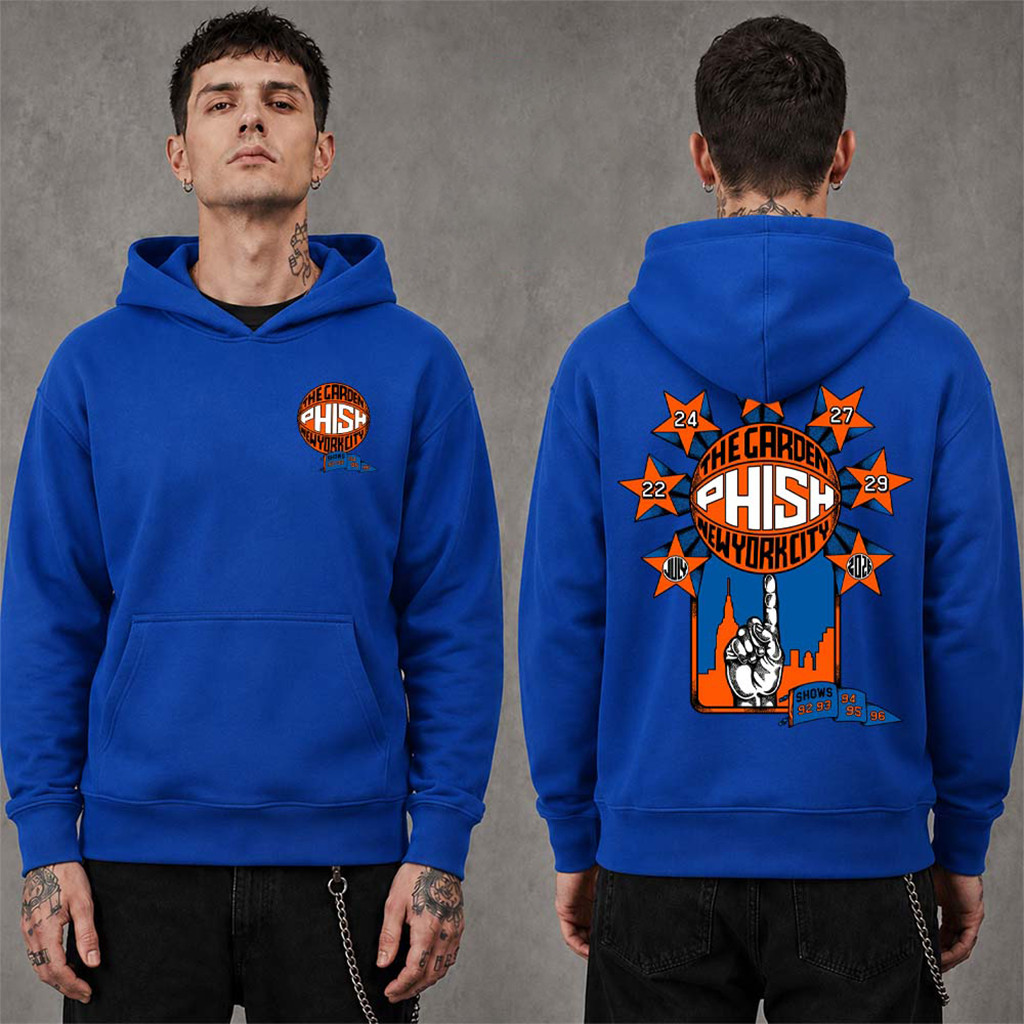 Phish Dry Goods Madison Square Garden New York City 2026 Hoodie Phish Merch