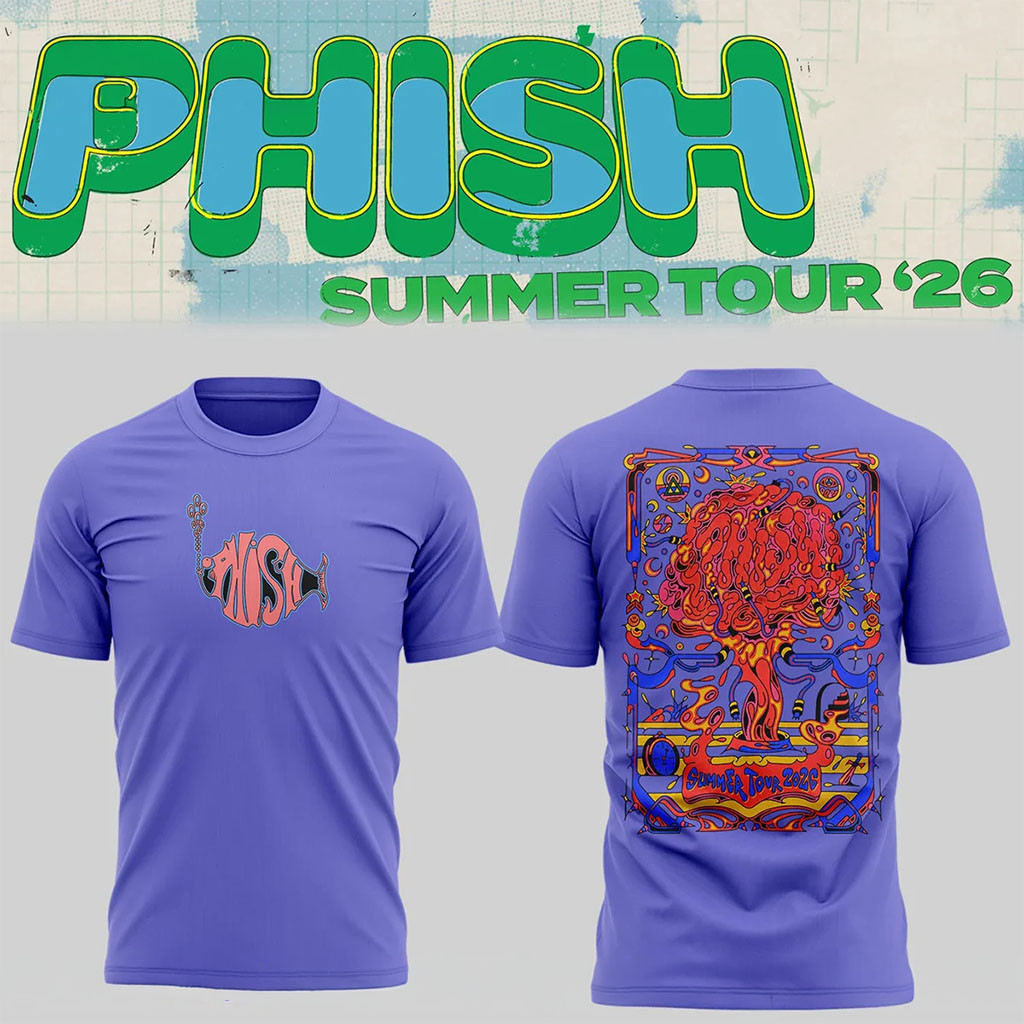 Phish Summer Tour 2026 Shirt Phish Merchandise Presents For Music Lovers