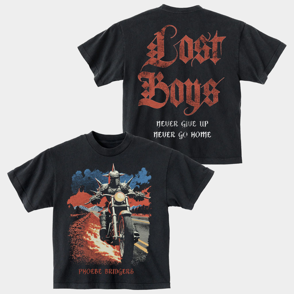 Phoebe Bridgers Merch 2026 Lost Boys Knight T-Shirt Gift Ideas For Husband