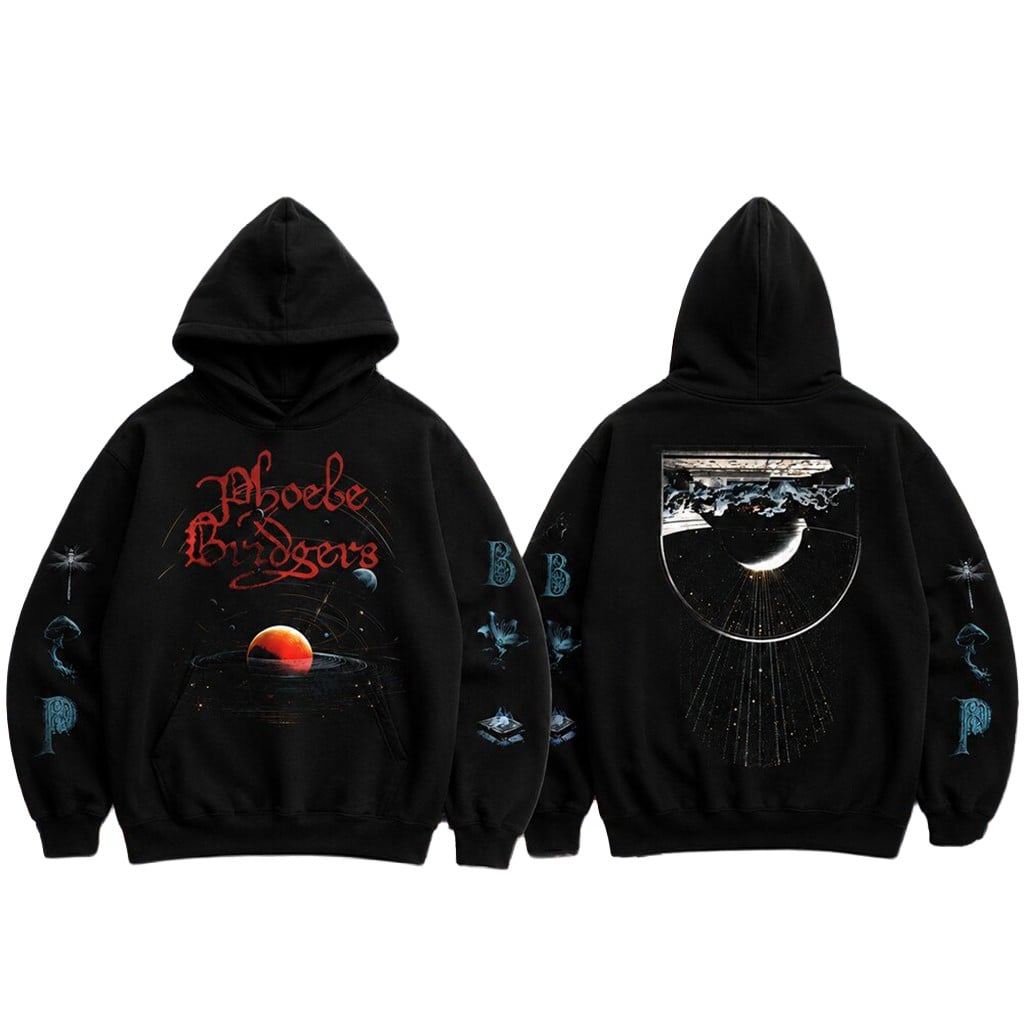Phoebe Bridgers Planetarium Animation Tour Hoodie Phoebe Bridgers Merch Gifts For Fans