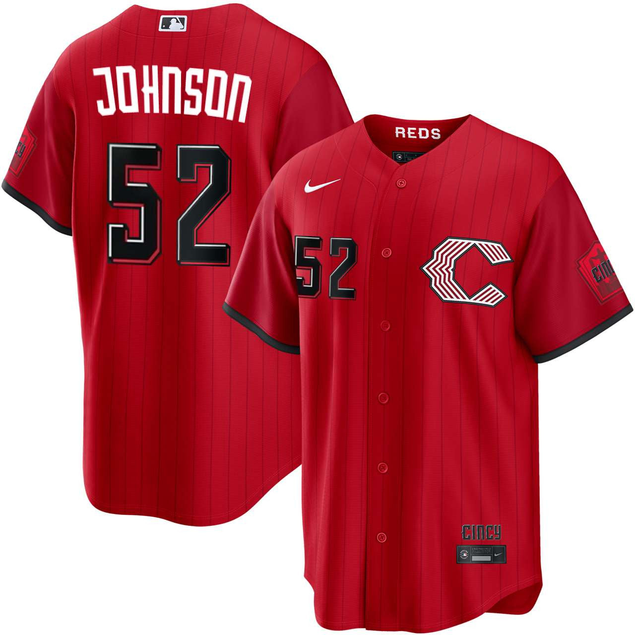 Pierce Johnson Cincinnati Reds 2026 City Connect Limited Jersey - Red