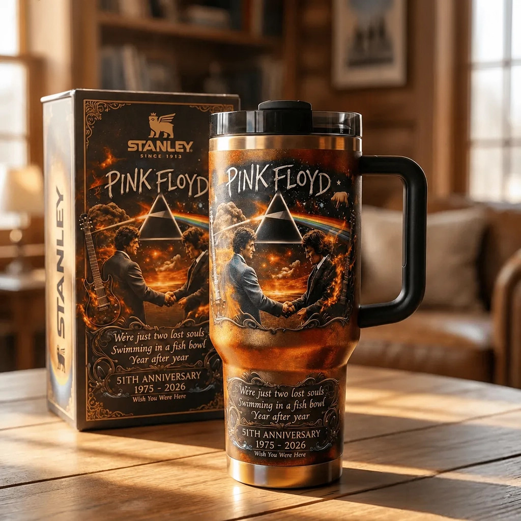 Pink Floyd Stanley 51st Anniversary 2026 Tumbler Pink Floyd Merch Present For Rock Lovers