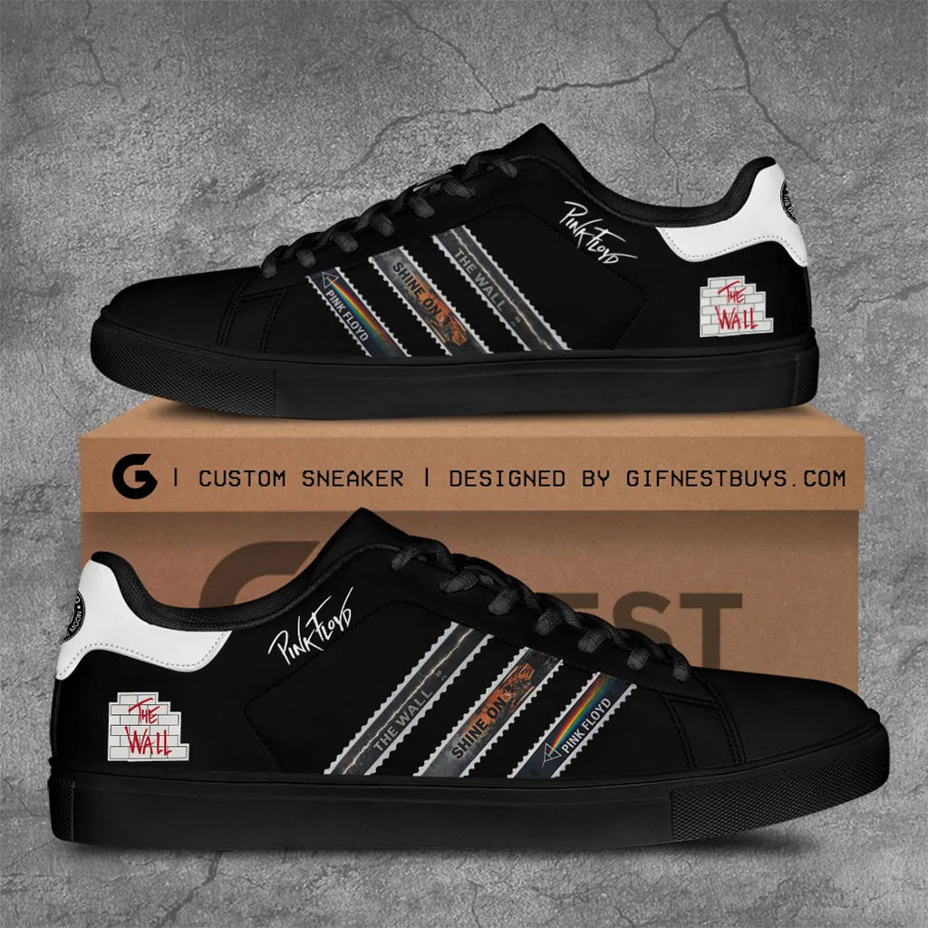 Pink Floyd The Wall Album Shoes Rock Band Pink Floyd Merch Gifts For Friends