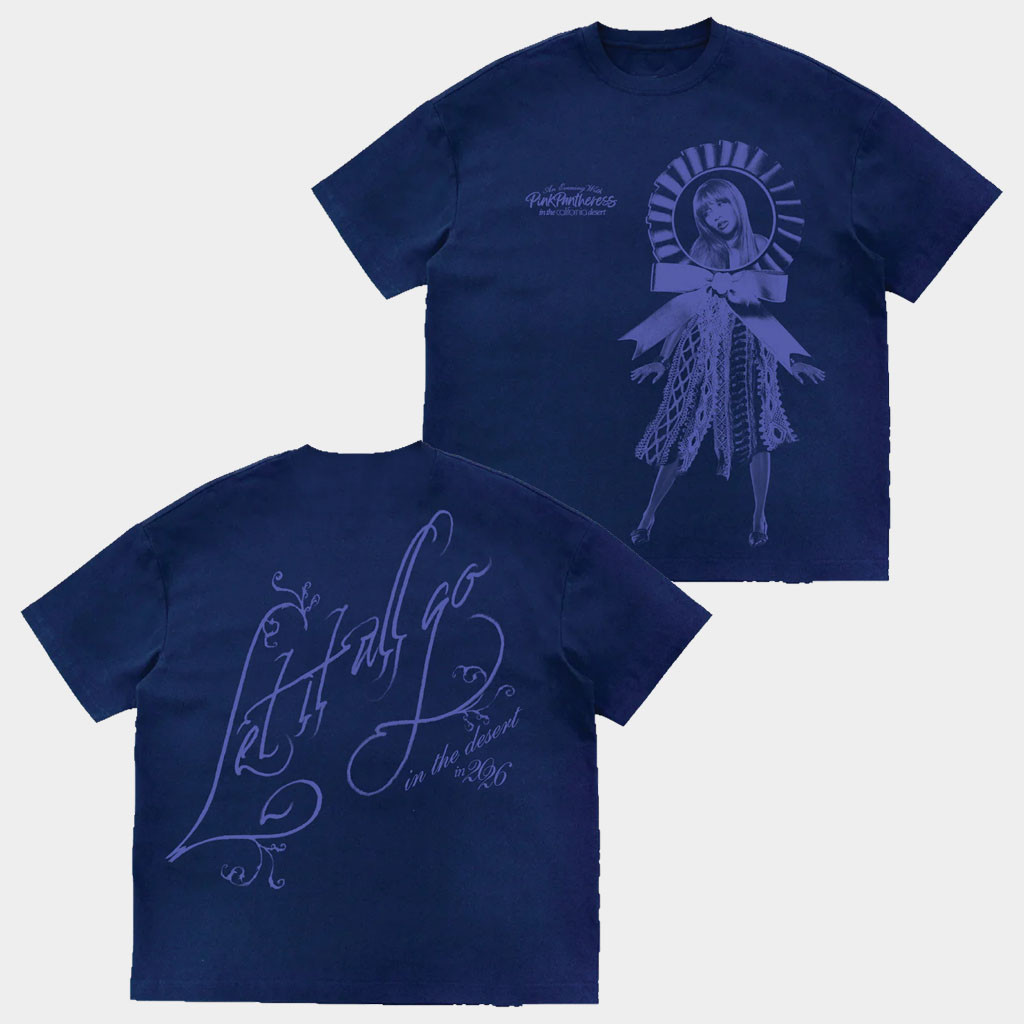 PinkPantheress Coachella Merch PinkPantheress Let It All Go T-Shirt Coachella Merch 2026
