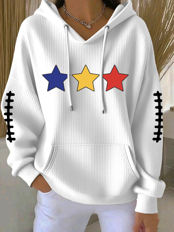 Pittsburgh Football Hoodie Pittsburgh Pride PS Merch Game Day Women's Apparel