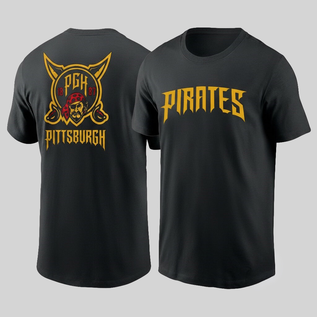 Pittsburgh Pirates 2026 City Connect T-Shirt Pirates Merch Best Gifts For Baseball Fans