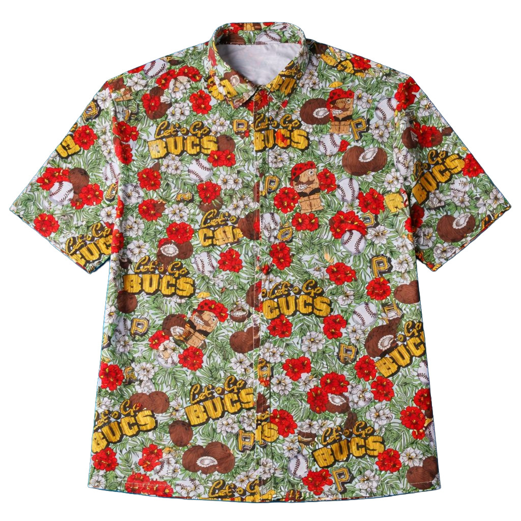 Pittsburgh Pirates Bucco Luau Weekend Hawaiian Shirt 2026 Tropical Pattern Aloha Shirt For Fans