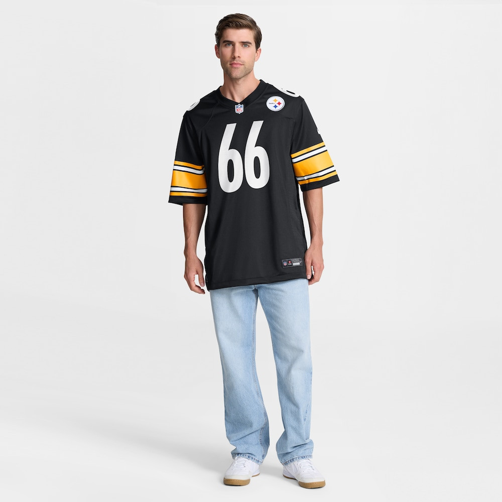 Pittsburgh Steelers Merch - Men's Mason McCormick Game Jersey, Black - Football Gifts For Men