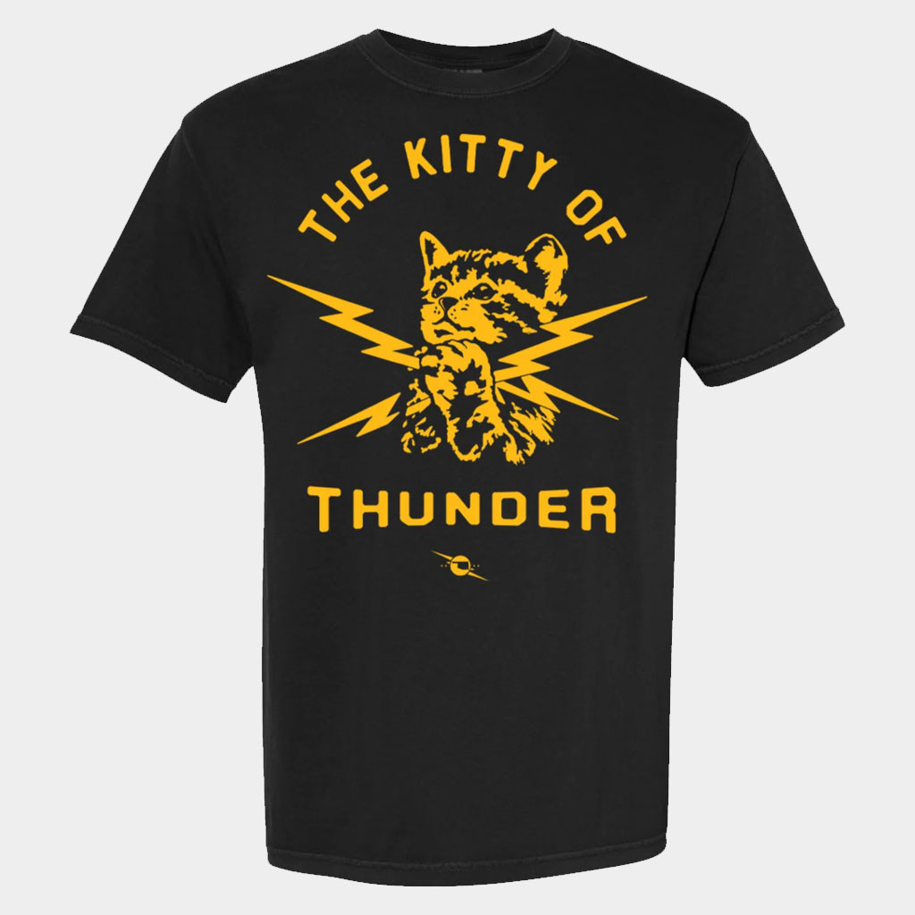 Planet Dorshak Merch 2026 The Kitty Of Thunder T-Shirt Bombs Away Art Merch Gifts For Friends