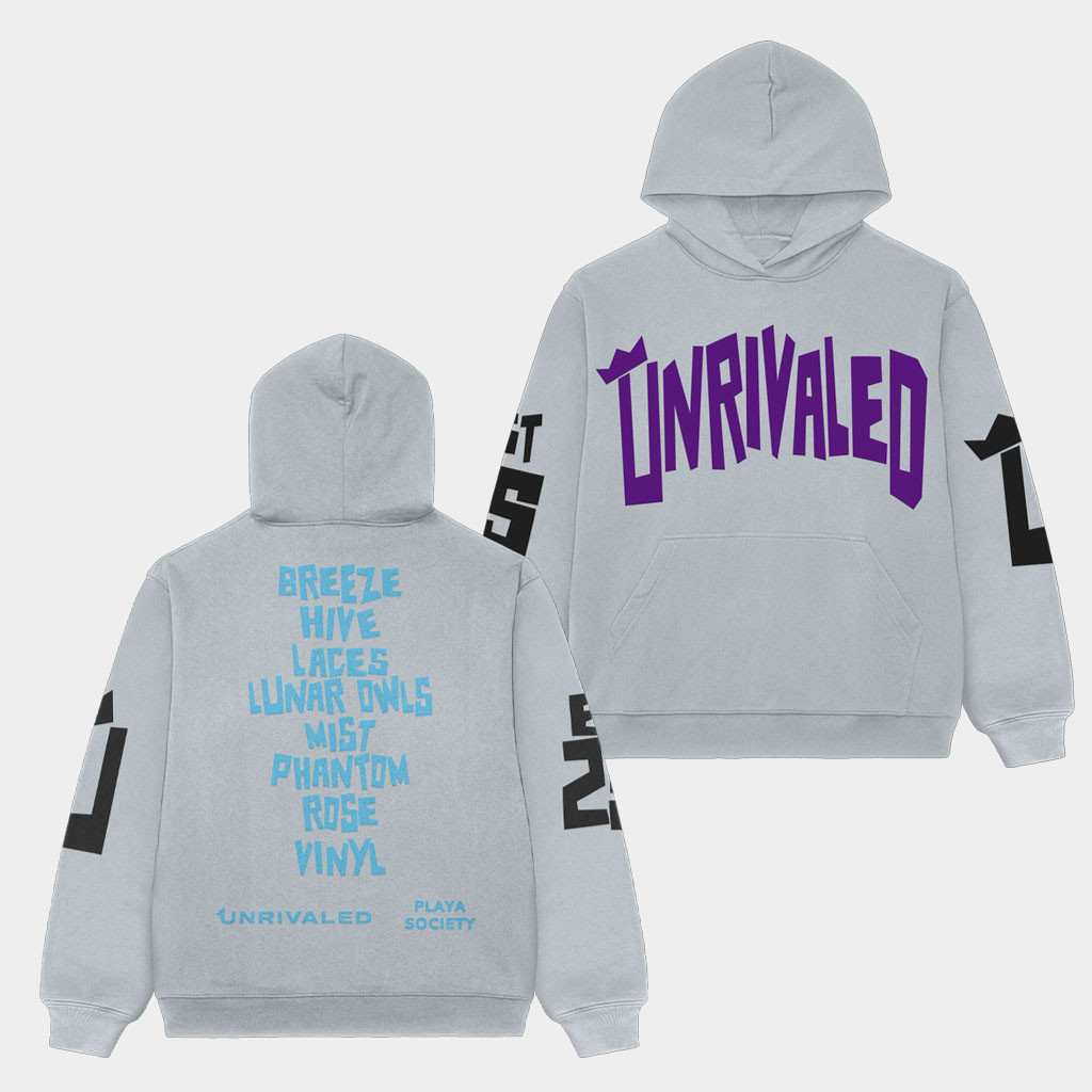 Playa Society Merch 2026 Playa Society X Unrivaled All-League Hoodie Best Gifts For Friends