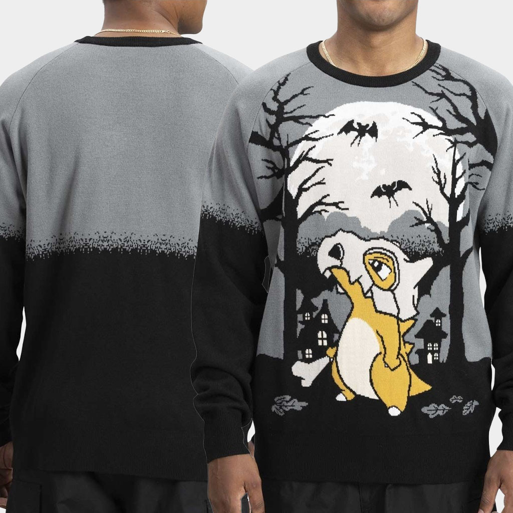 Pokemon Center Merch Halloween Collection 2026 Cubone Sweater Halloween Ideas For Gifts