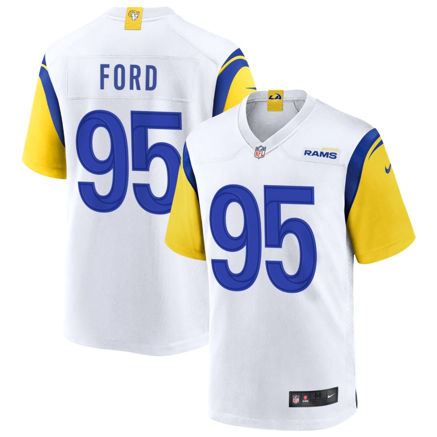 Poona Ford Los Angeles Rams 2025 Alternate Jersey - White