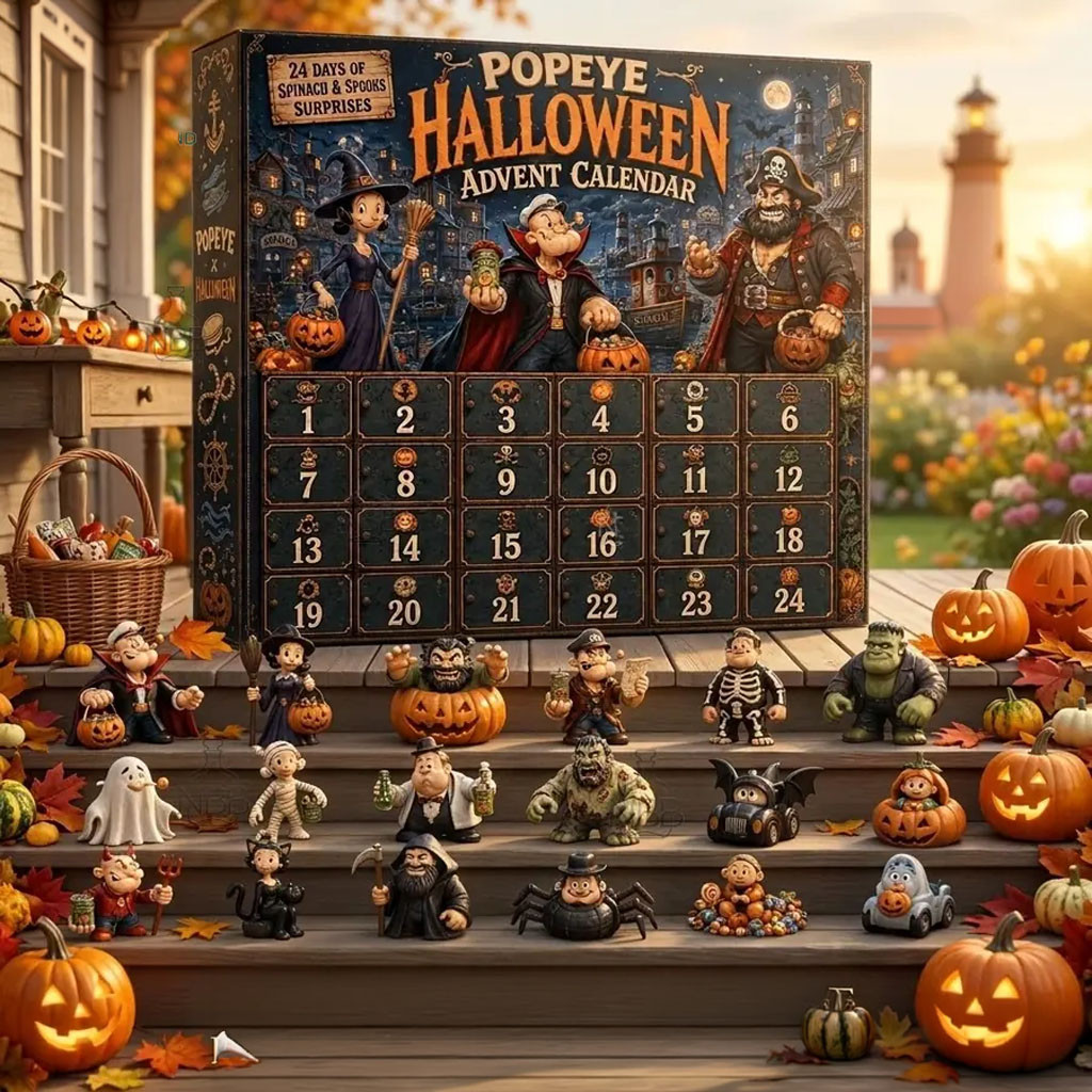 Popeye X Halloween 2026 Advent Calendar Spooky Season Merch Best Halloween Gifts