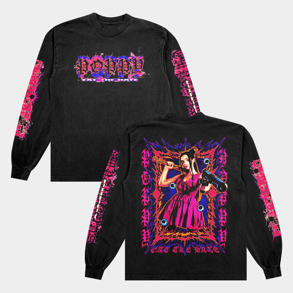 Poppy Merch 2026 Violence Long Sleeve Shirt Unique Gifts For Music Lovers