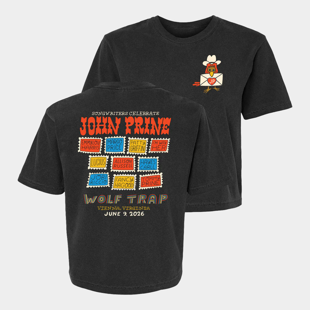 Port Merchandise 2026 Wolf Trap Concert T-Shirt John Prine Merch Present For Mom