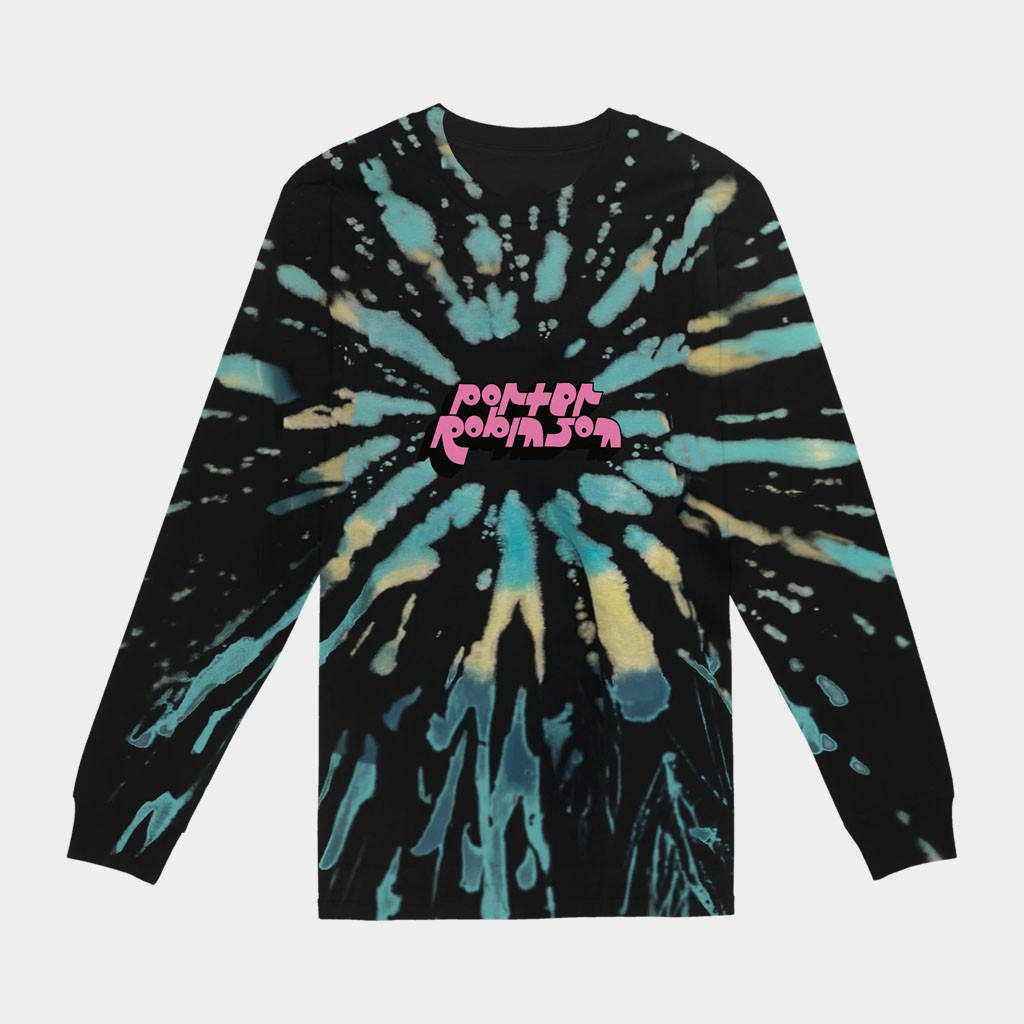 Porter Robinson Merch 2026 Porter Robinson Tie Dye Long Sleeve Shirt Present For DJ Fans