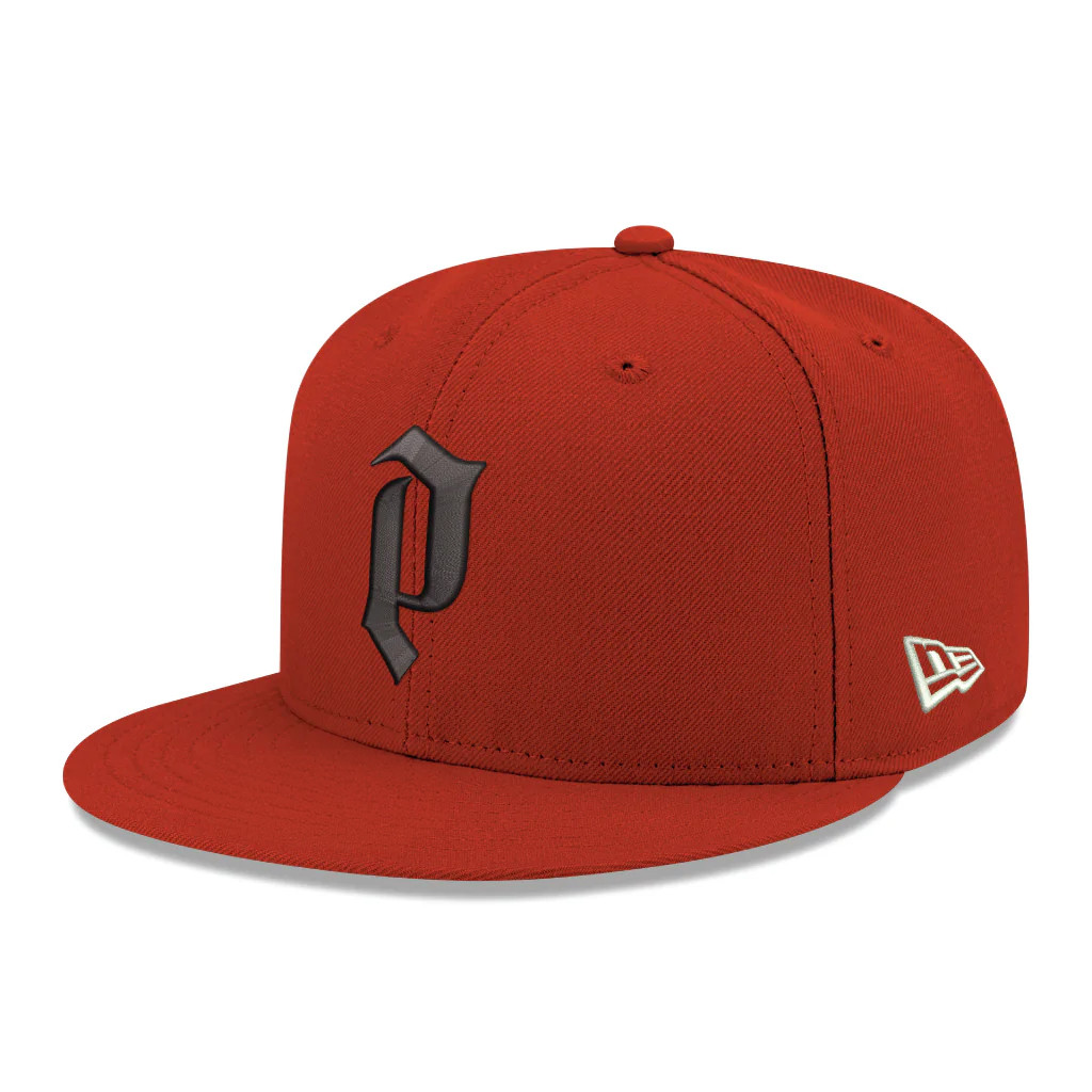 Portland Fire Merch 2026 P Logo Red Snapback Hat Embroidered Presents For Basketball Fans