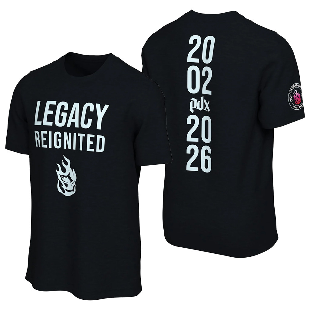 Portland Fire Merch 2026 Portland Fire Legacy Reignited T-Shirt Basketball Fan Gift Ideas