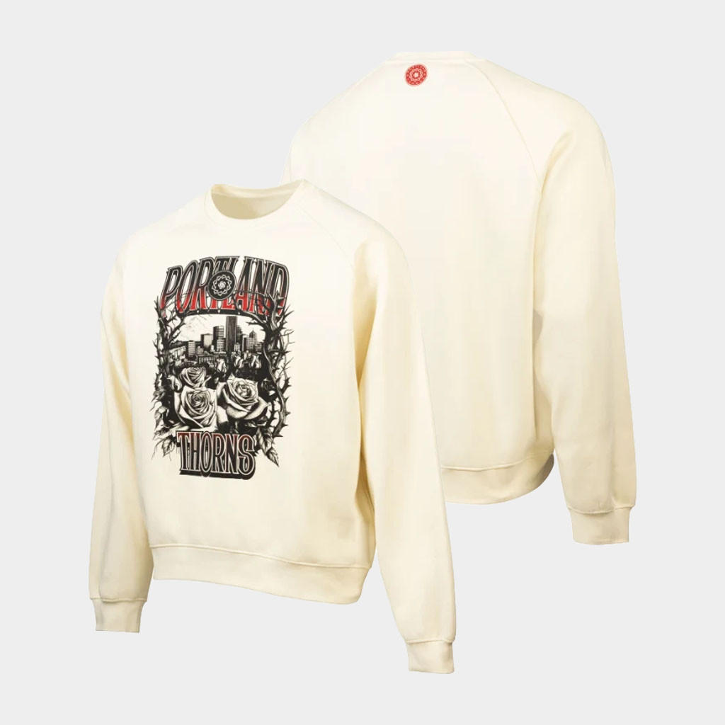 Portland Thorns Merch 2026 Portland Thorns FC Roses Crewneck Sweatshirt Gift For Soccer Lovers