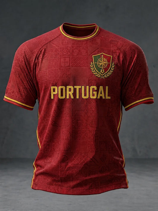Portugal FIFA World Cup 2026 T-Shirt Football Fan Shirt Game Day Clothing Gifts For Men
