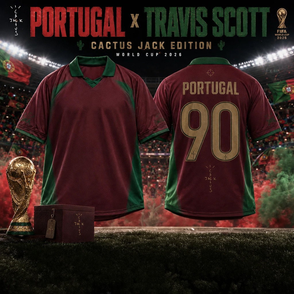 Portugal National Football Team Fifa World Cup 2026 Cactus Jack Travis Scott Edition Footba 3 1