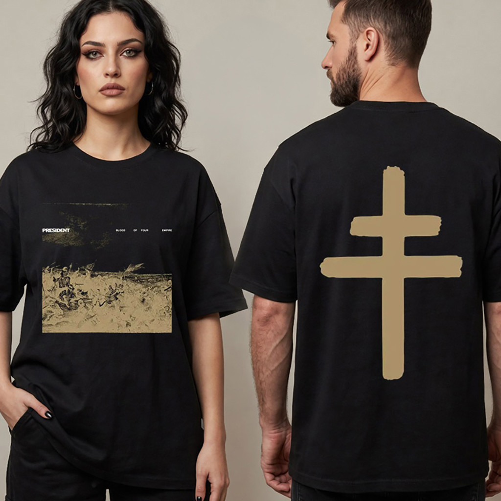President Band Blood Of Your Empire Title T-Shirt President Merch Gifts For Music Fans