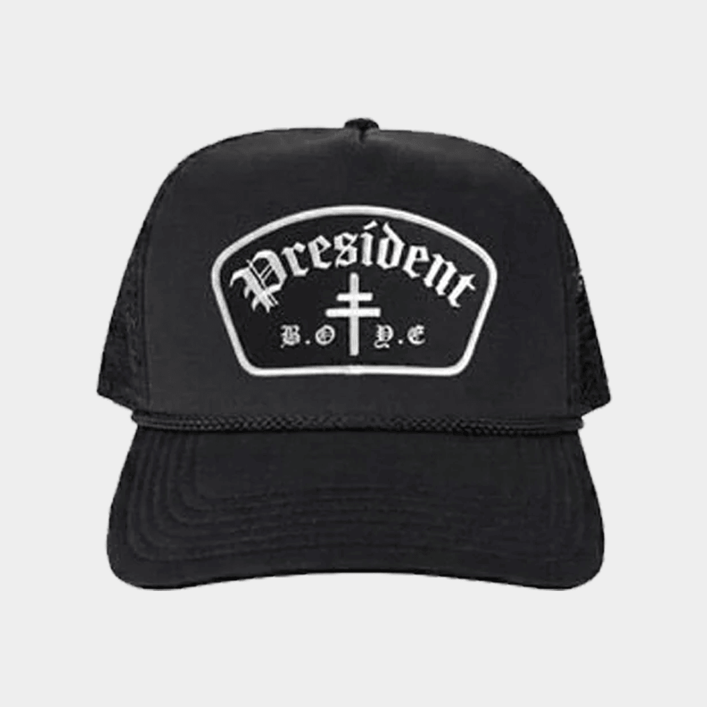 President Band Merch 2026 BOYE Trucker Hat Embroidered Good Gifts For Boyfriend