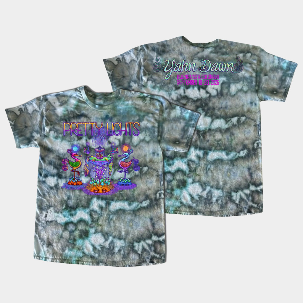 Pretty Lights Merch 2026 Yahn Dawn Spusta T-Shirt Gift For Music Lovers