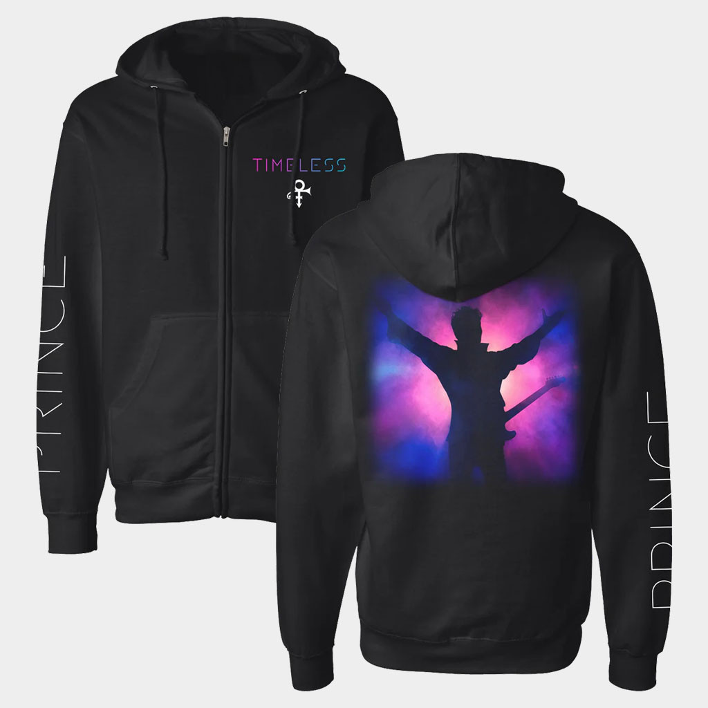 Prince Merch 2026 Timeless Silhouette Zip Hoodie Best Gifts For Music Lovers