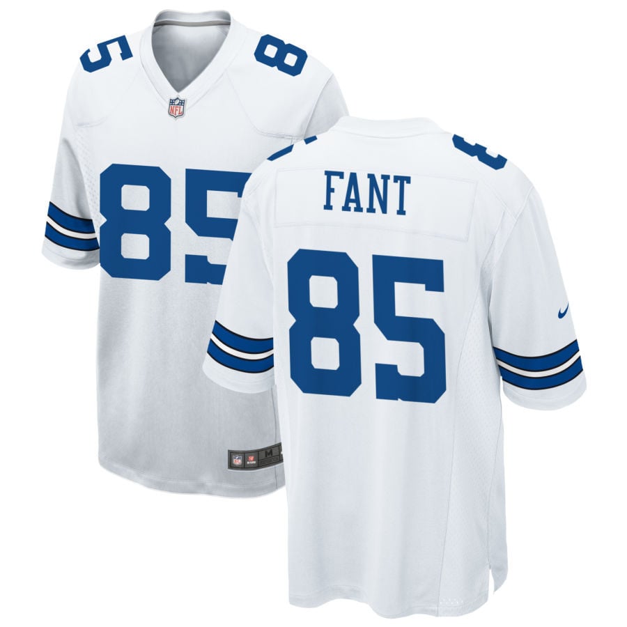 Princeton Fant Dallas Cowboys 2025 Game Jersey - White