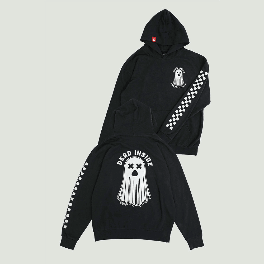 Project Fear Merch Dead Inside Hoodie Perfect Father's Day Gifts For Horror Lovers