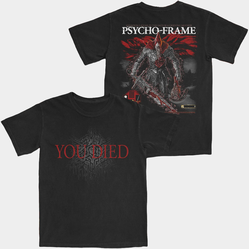Psycho Frame Merch 2026 Dark Souls T-Shirt You Died Shirt Special Gift For Father