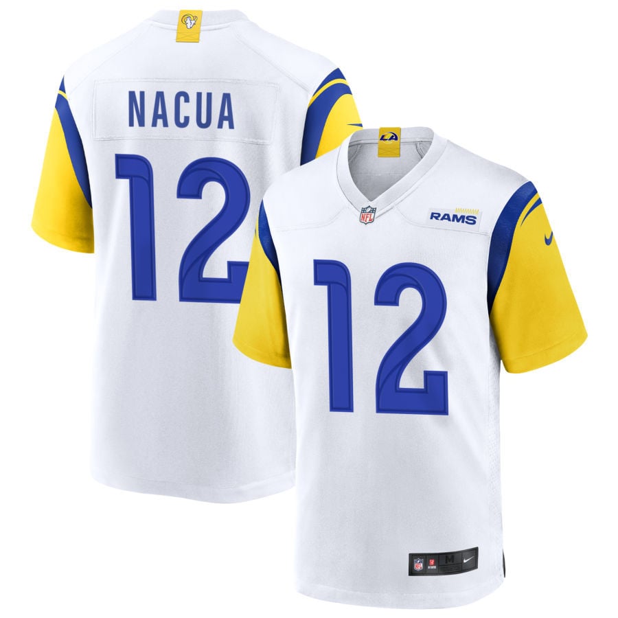 Puka Nacua Los Angeles Rams 2025 Alternate Jersey - White