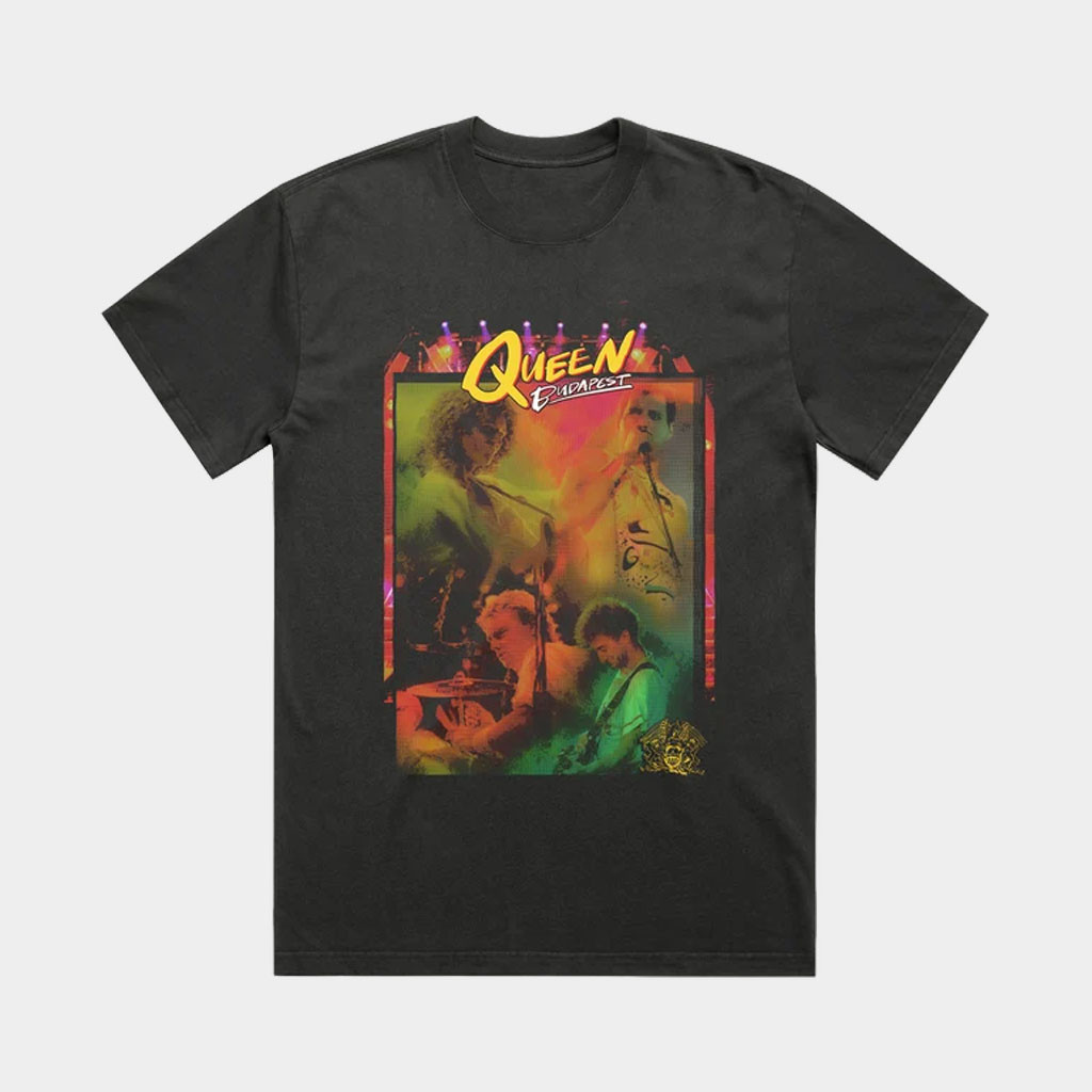 Queen Merch 2026 Queen Budapest 40th Anniversary T-Shirt Best Gift For Rock Fans