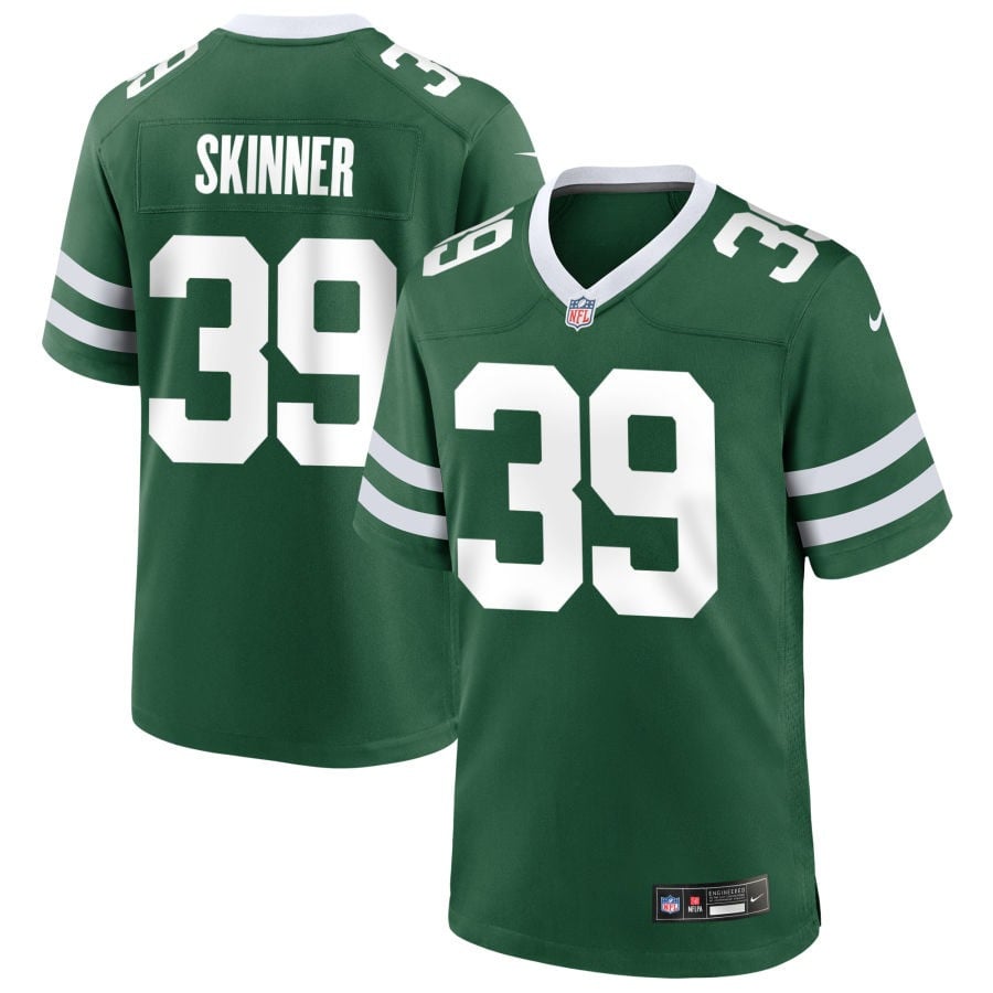 Quentin Skinner New York Jets 2025 Game Jersey - Legacy Green