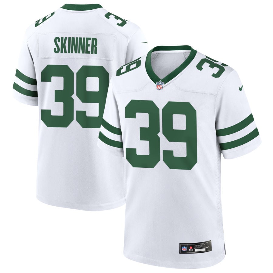 Quentin Skinner New York Jets 2025 Game Jersey - Legacy White