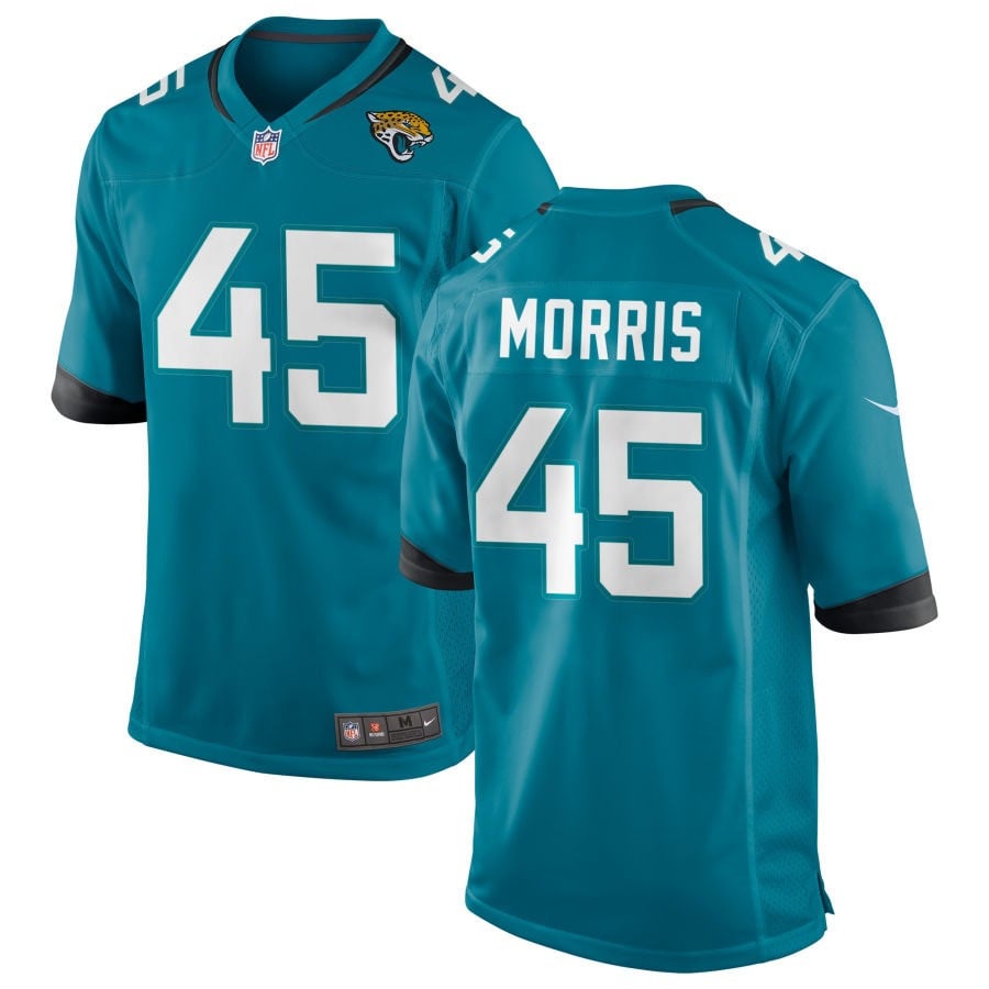Quintin Morris Jacksonville Jaguars 2025 Team Game Jersey - Teal