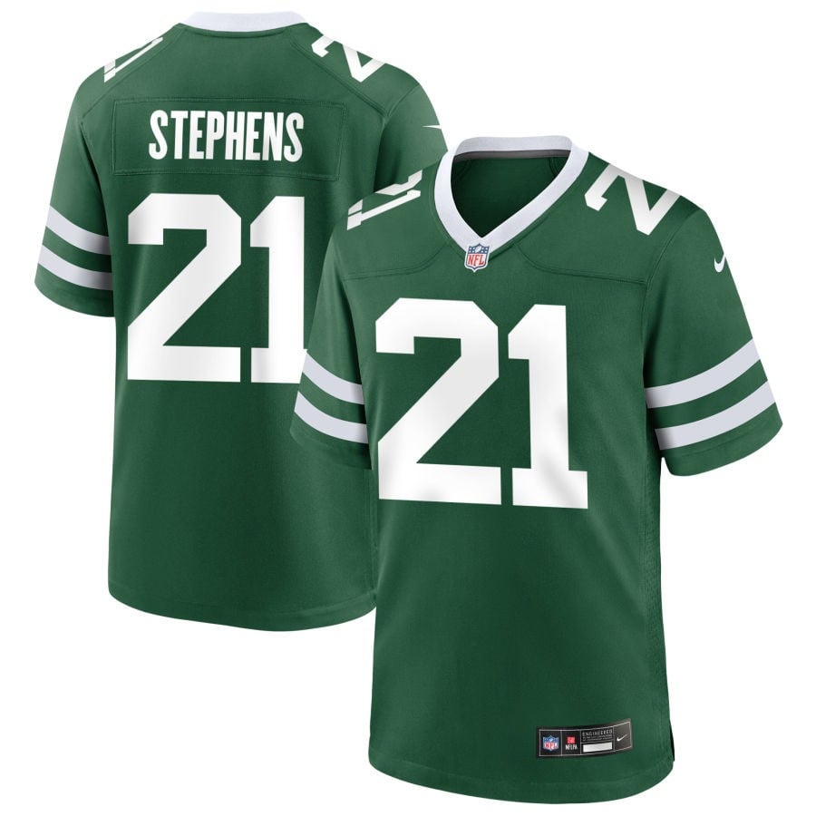 Qwan'tez Stiggers New York Jets 2025 Game Jersey - Legacy Green