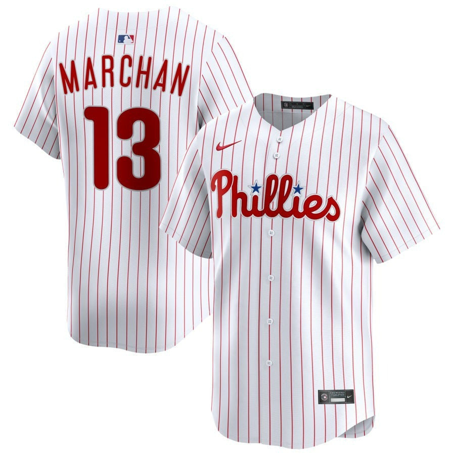Rafael Marchan Philadelphia Phillies 2025 Home Limited Jersey - White