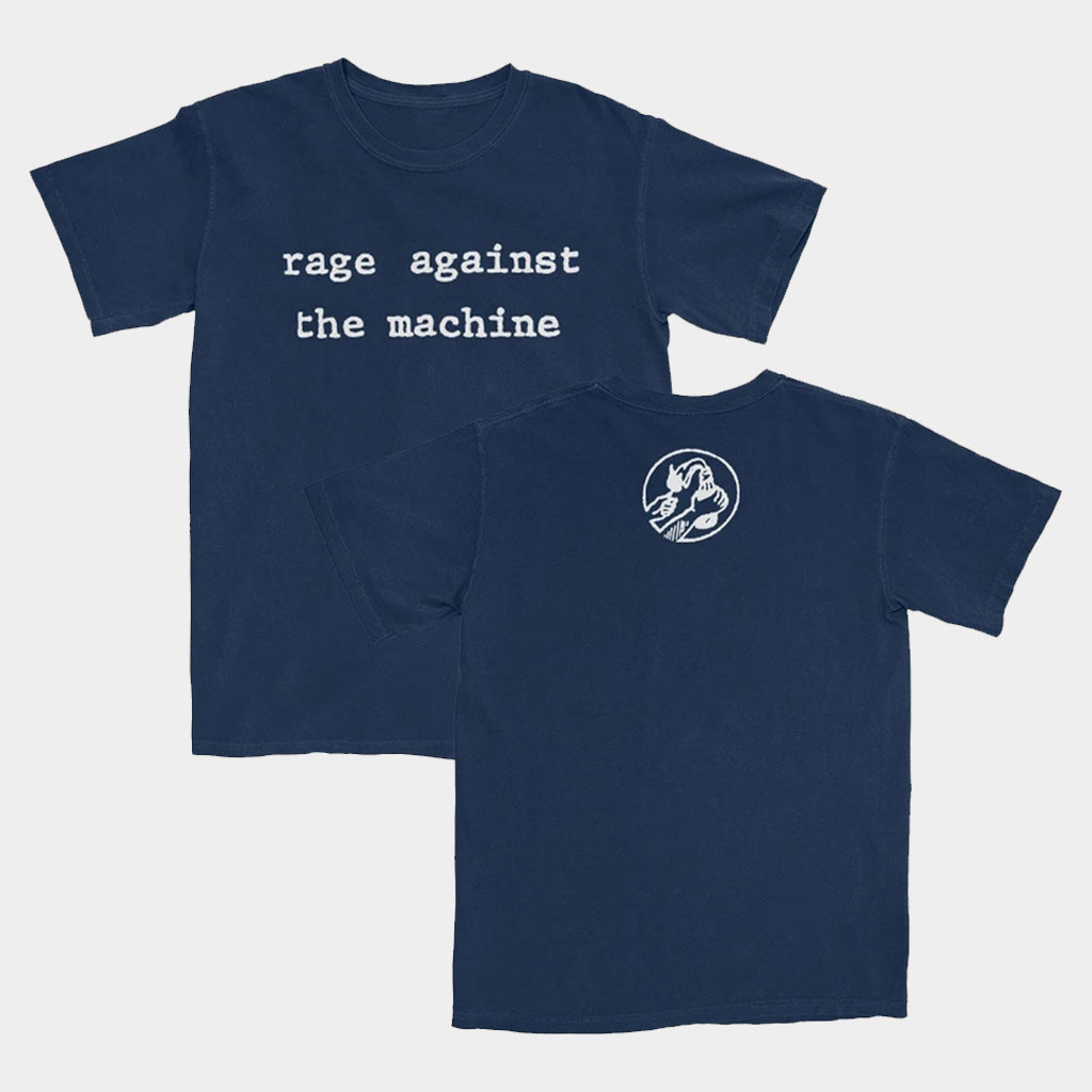 Rage Against The Machine Merch Typewriter T-Shirt Birthday Gifts For Rock Band Fans