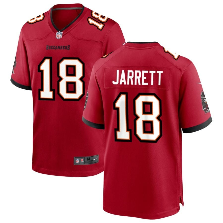 Rakim Jarrett Tampa Bay Buccaneers 2025 Team Game Jersey - Red