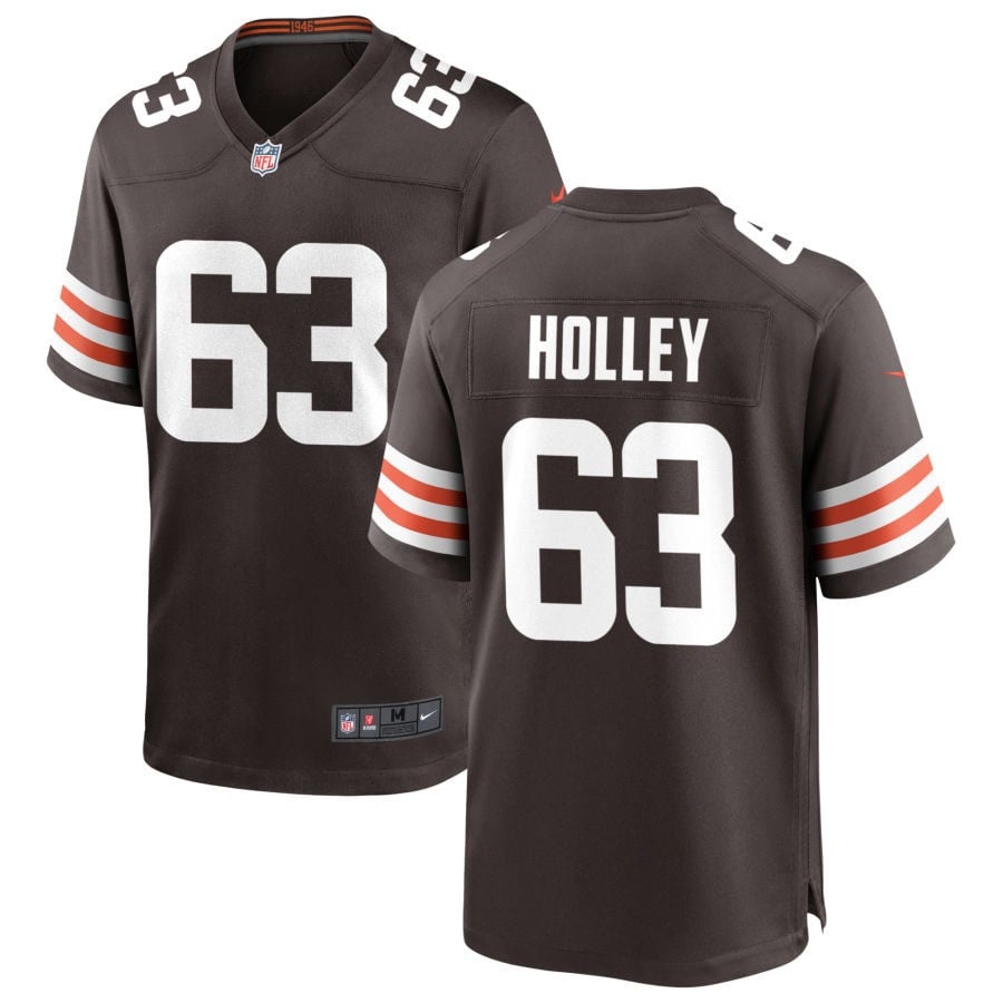 Ralph Holley Cleveland Browns 2025 Game Jersey - Brown