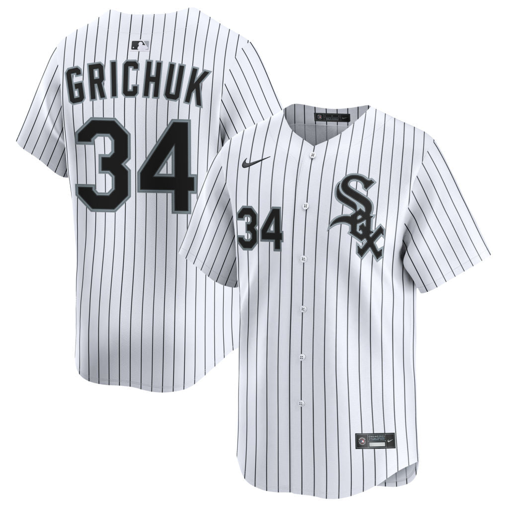 Randal Grichuk Chicago White Sox 2026 Home Limited Jersey - White