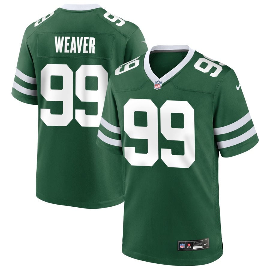 Rashad Weaver New York Jets 2025 Game Jersey - Legacy Green