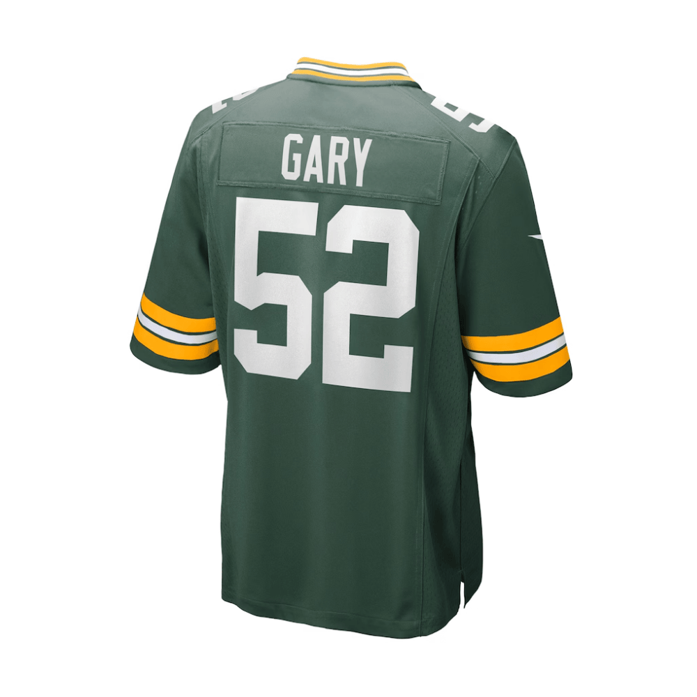 Rashan Gary Green Bay Packers 2025 Pro Bowl Patch Game Men Jersey - Green - Image 3